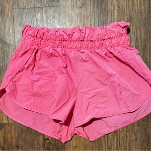 Rue21 High Waist Fuchsia Ruffle Shorts